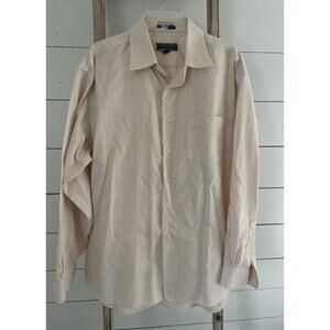 Roberto Villini Mens Travel Collection Long Sleeve Dress Shirt 17 34-35